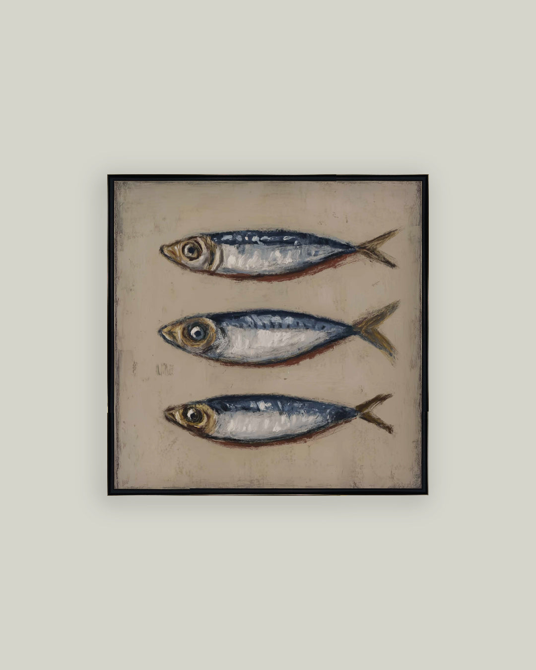 Three Blue Fish