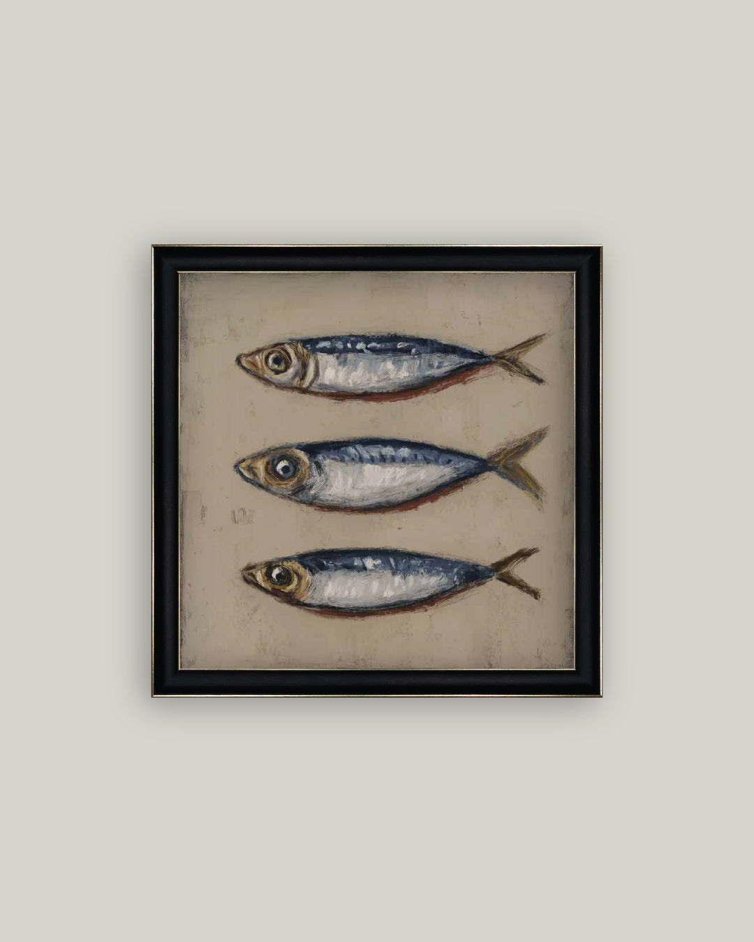 Three Blue Fish