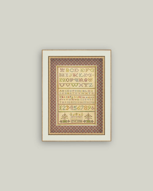 ABC Embroidery Pattern