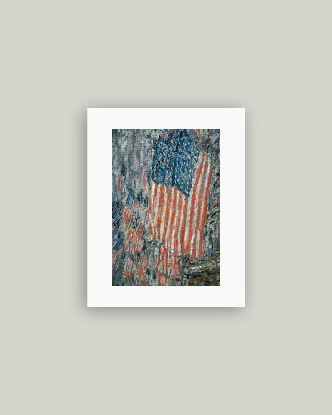 American Flag Patriotic Print Artist Board
