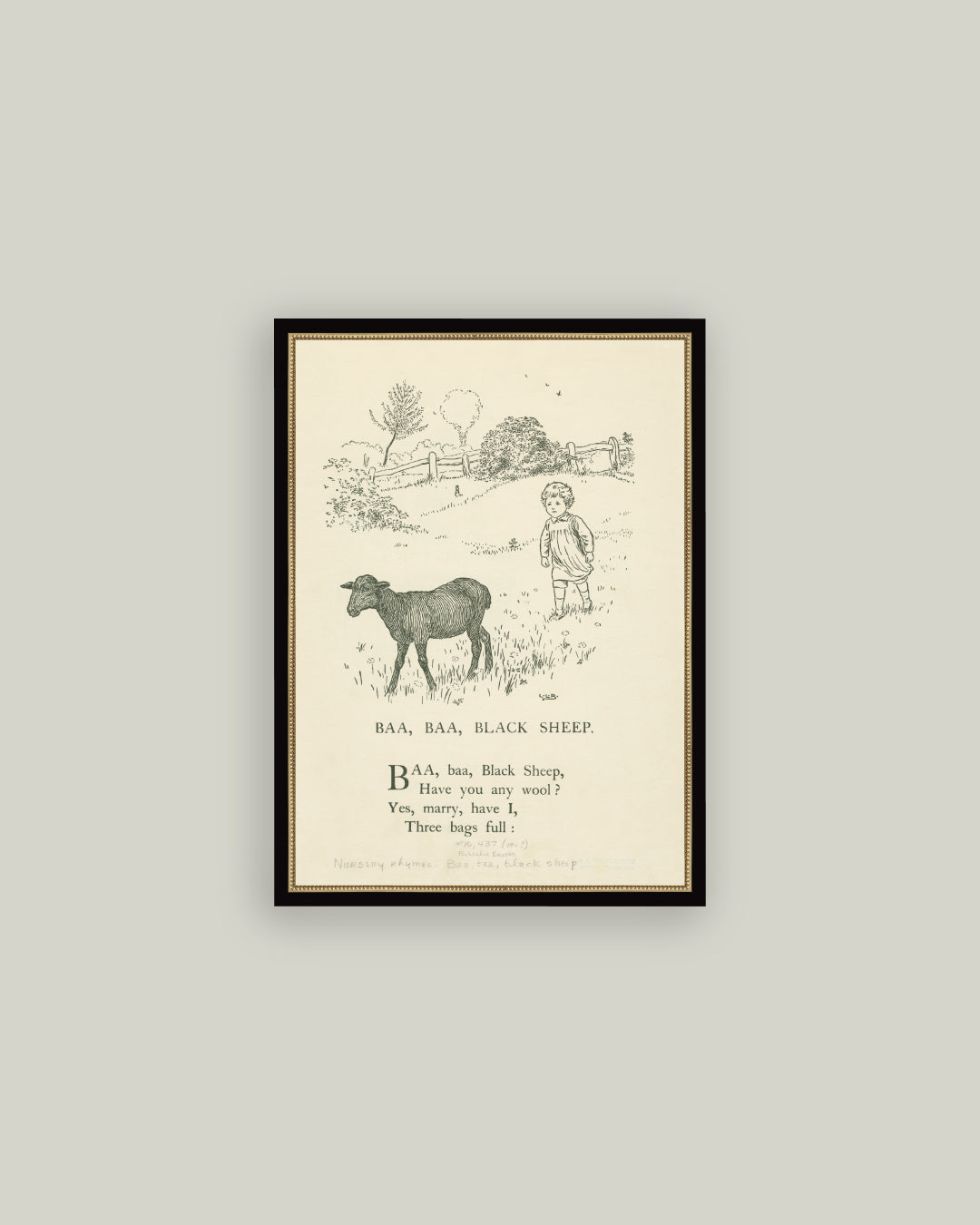Baa Baa Black Sheep