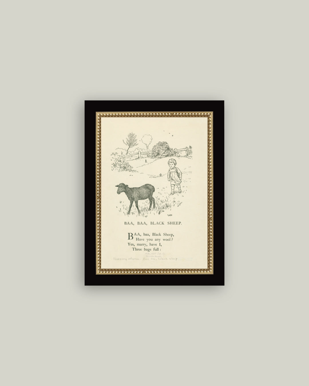 Baa Baa Black Sheep