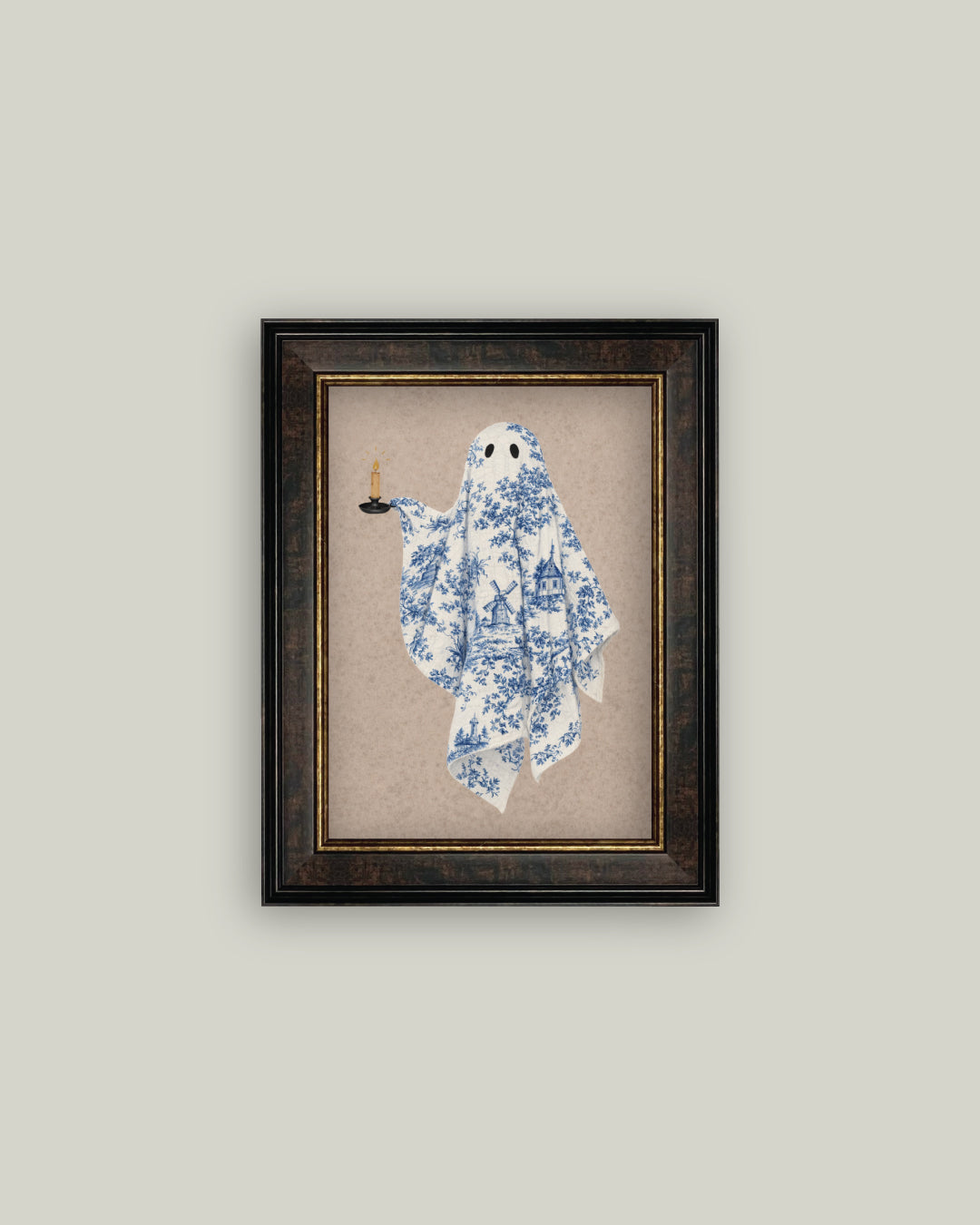 Blue Toile Ghost
