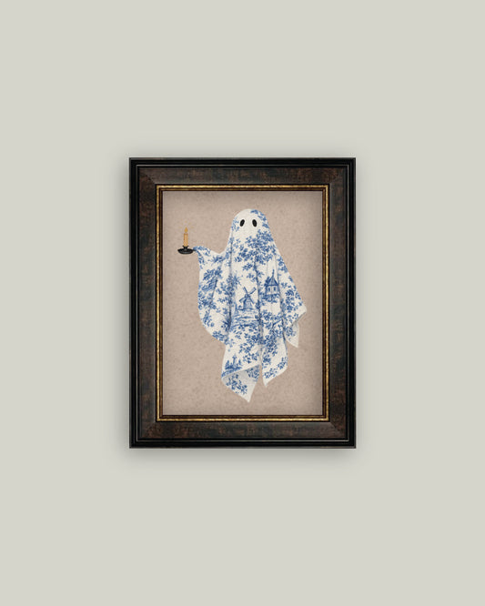 Blue Toile Ghost
