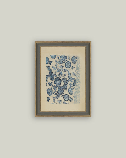 Blue Textile Pattern