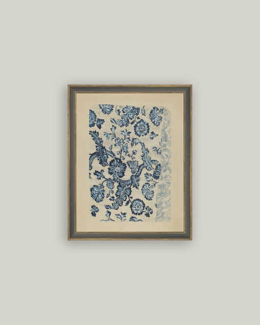 Blue Textile Pattern