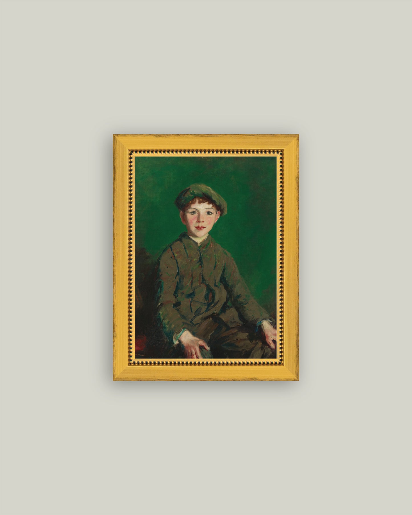 Boy in Green