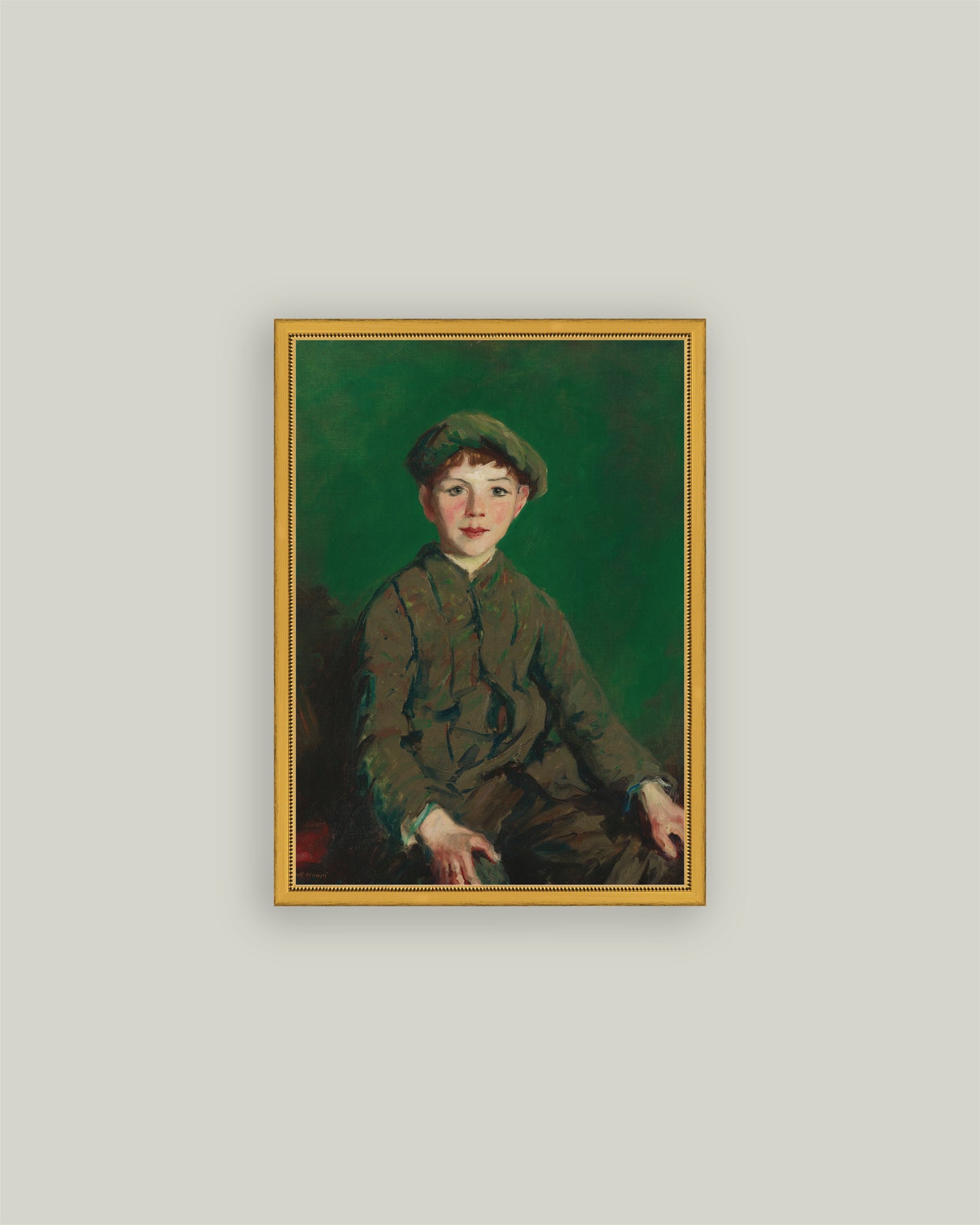 Boy in Green