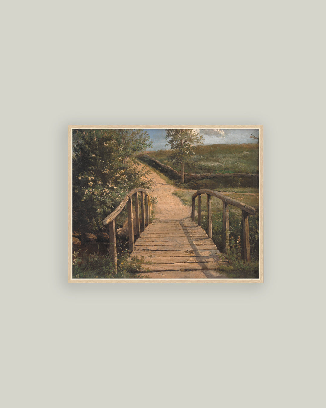 Bridge over a Stream in Assens