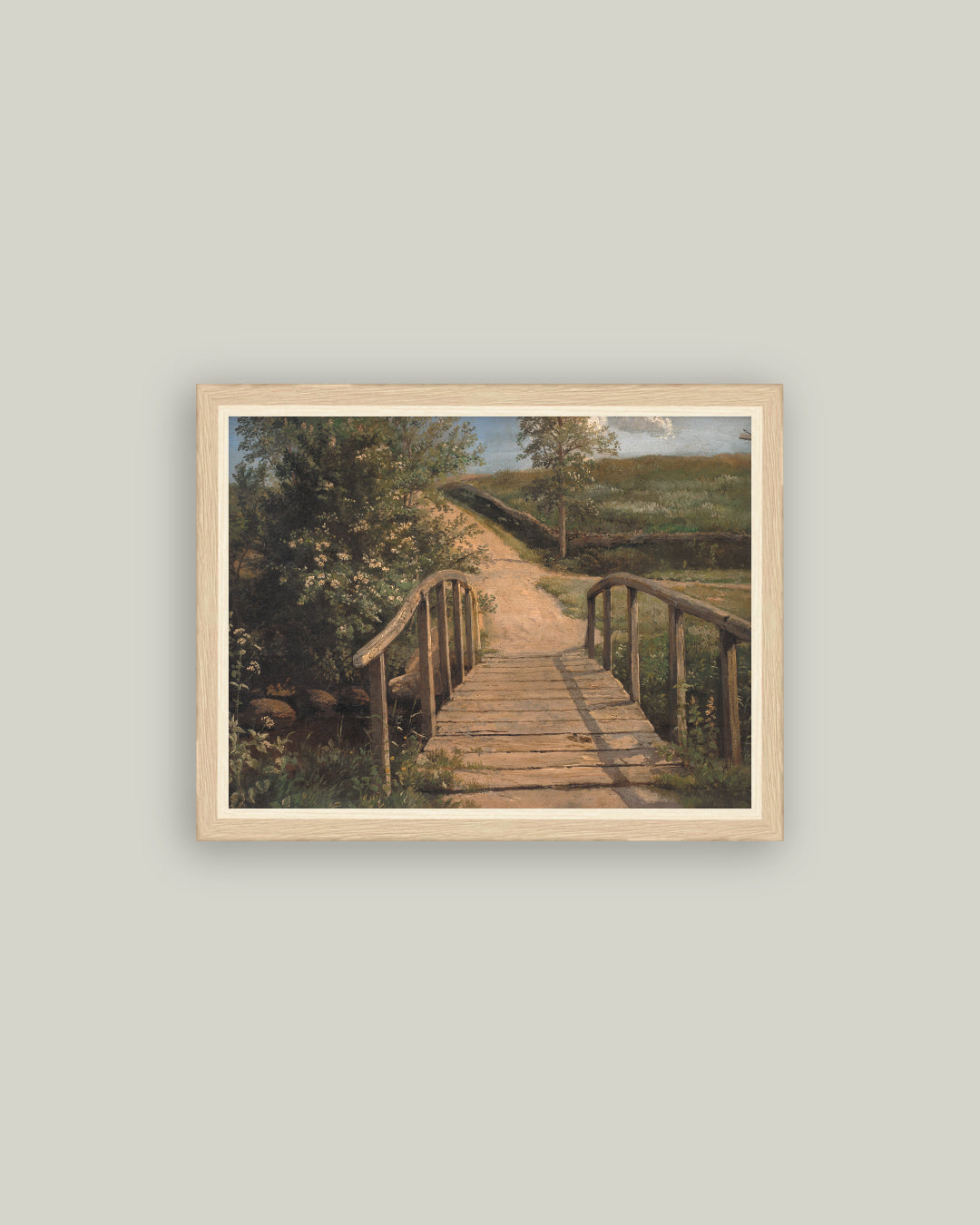 Bridge over a Stream in Assens