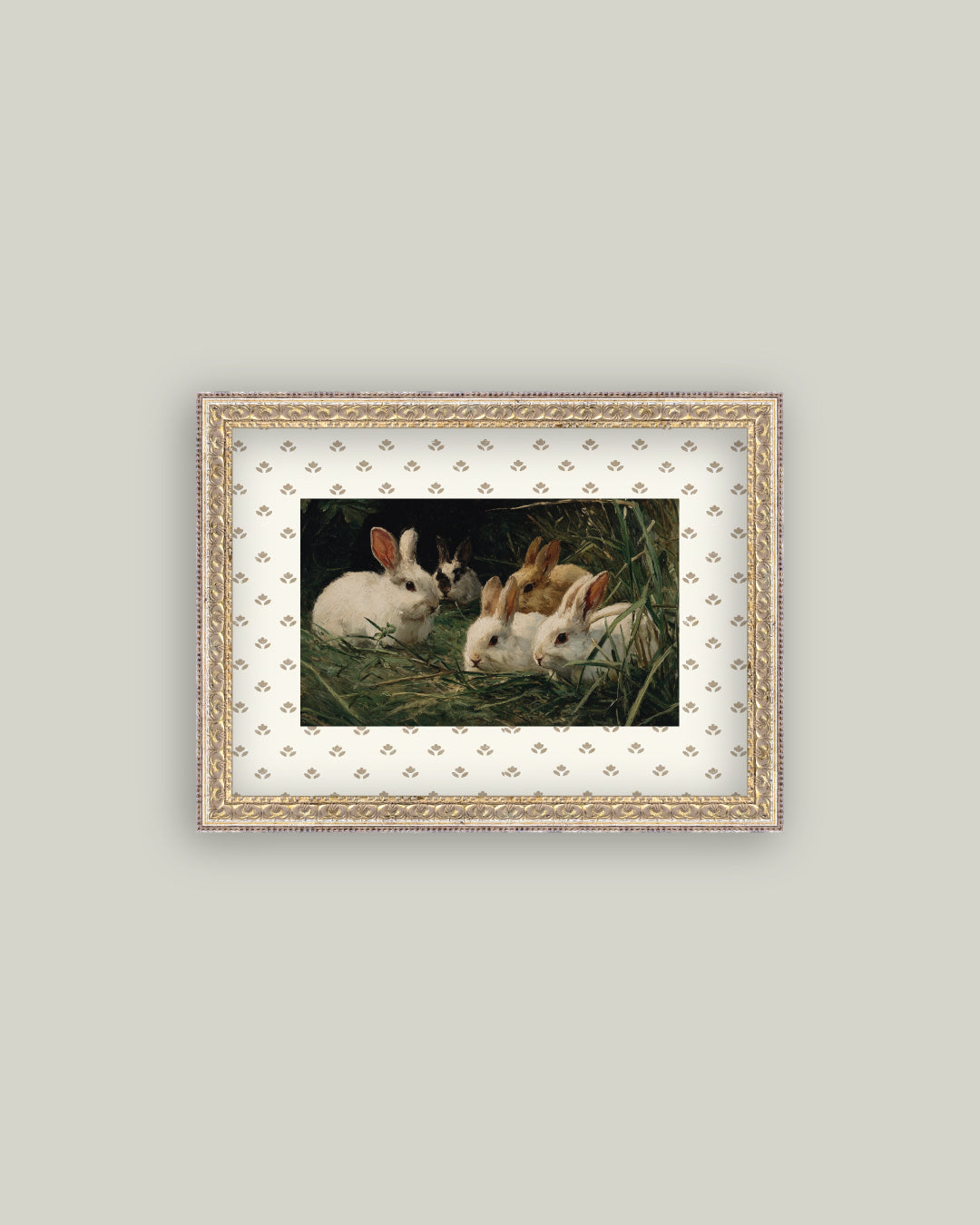 Bunnies in the Grass