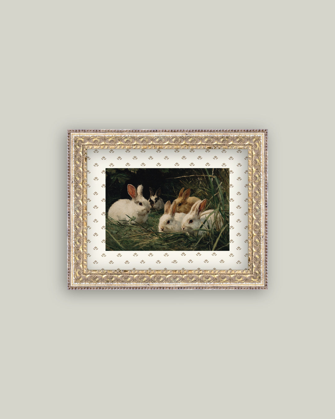 Bunnies in the Grass