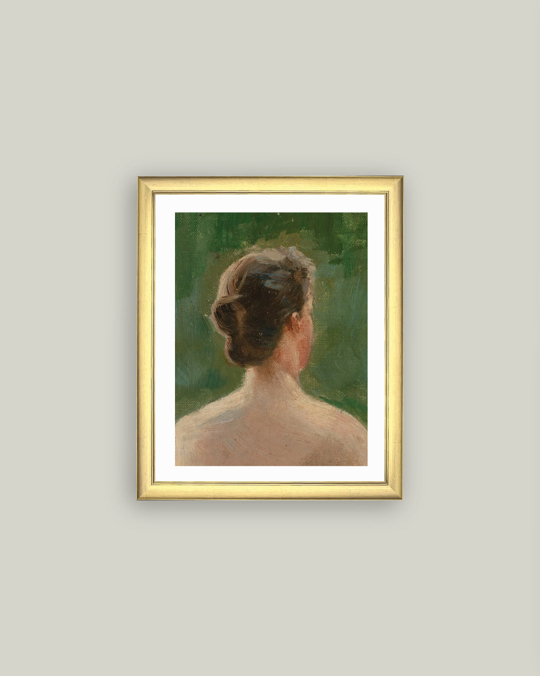 Back of Woman Portrait