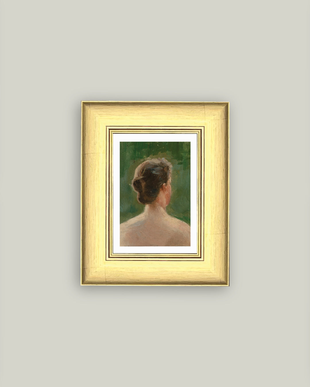 Back of Woman Portrait