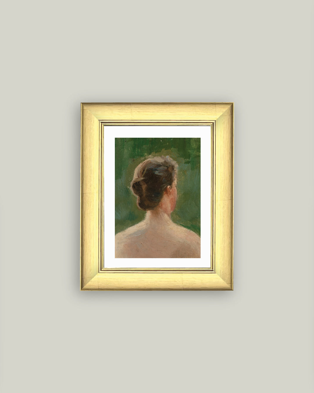 Back of Woman Portrait