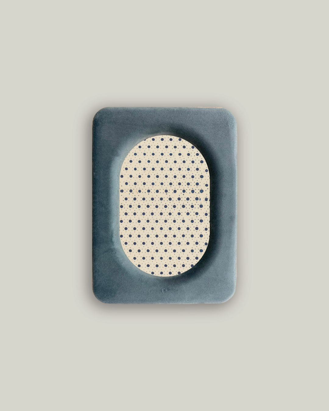 Slate Blue Velvet Photo Frame 4X6