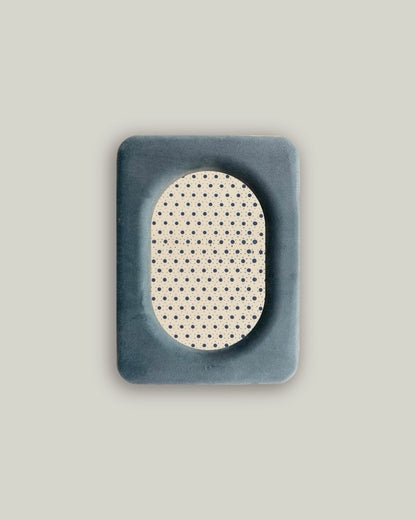 Slate Blue Velvet Photo Frame 4X6