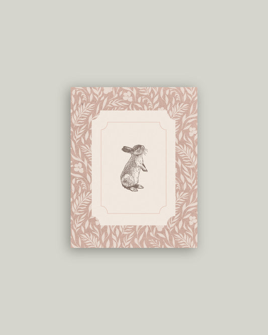 Bunny in Pink Artist Board