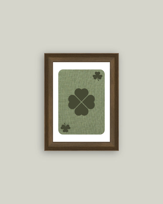 Clover Playing Card