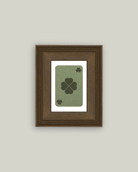 Clover Playing Card