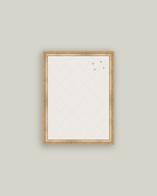 Copper Gold Pattern Magnet Board