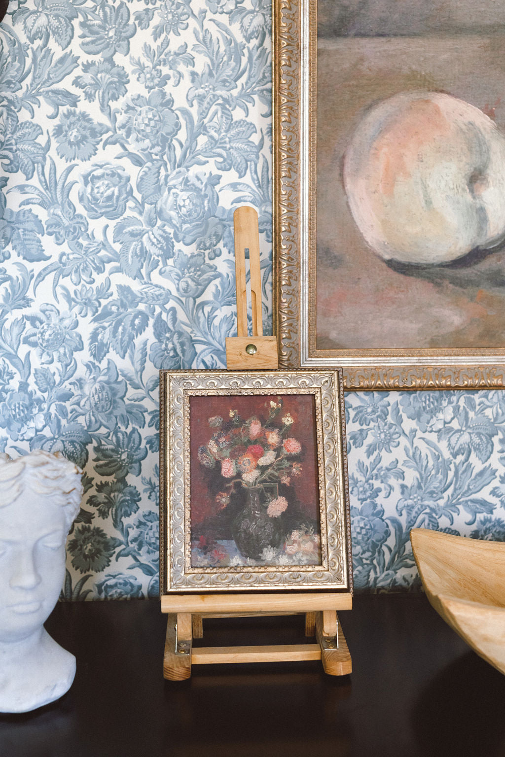 Chinese Asters and Gladioli