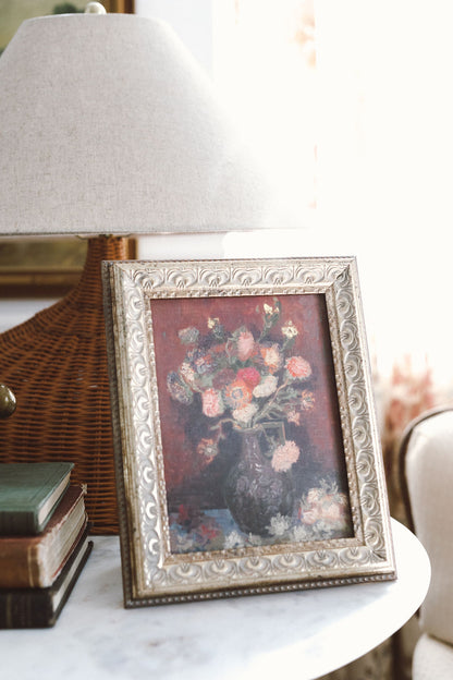 Chinese Asters and Gladioli