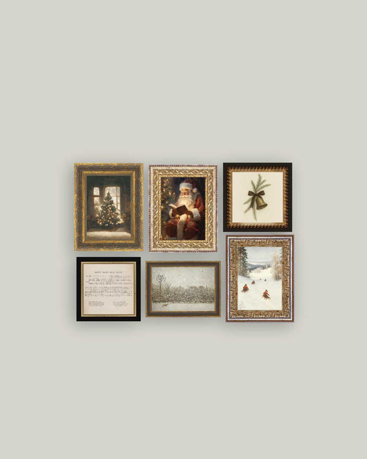 Christmas Art Set of 6