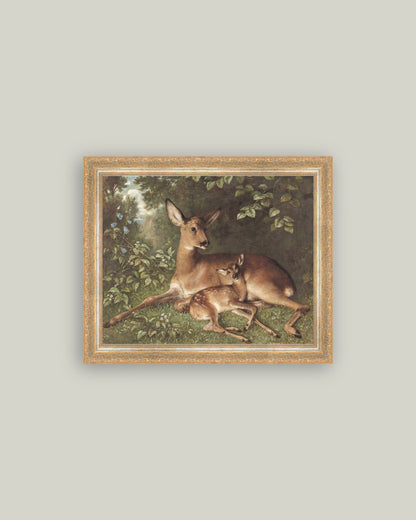 Doe with Fawn