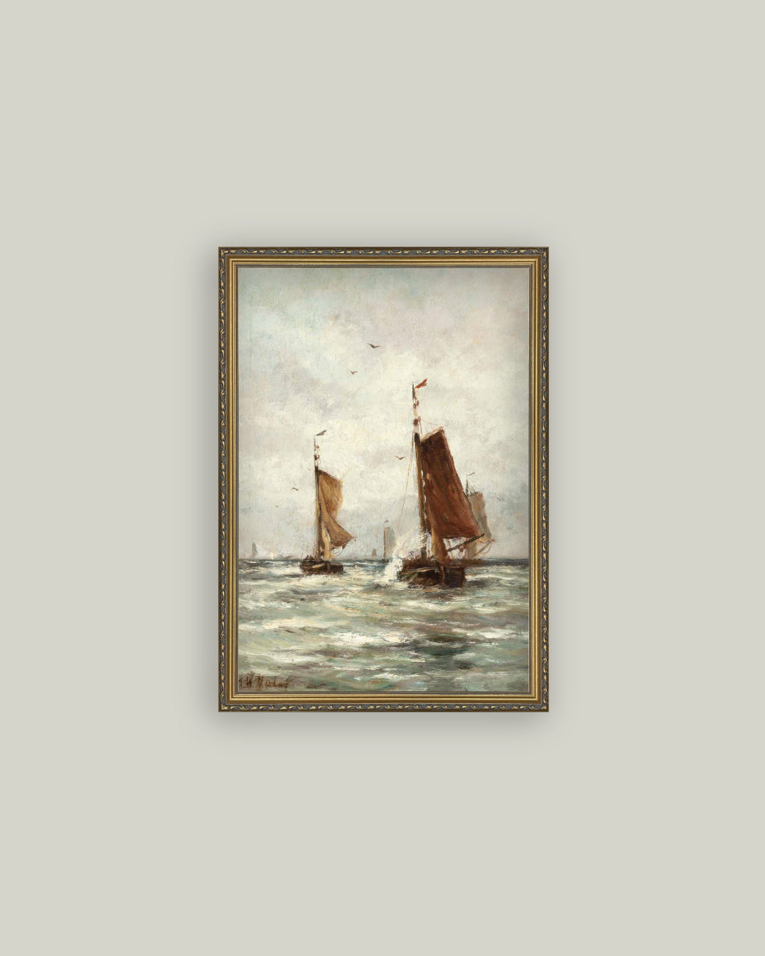 Fishing on the Choppy Sea