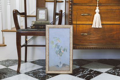 Flowers in a Glass Vase