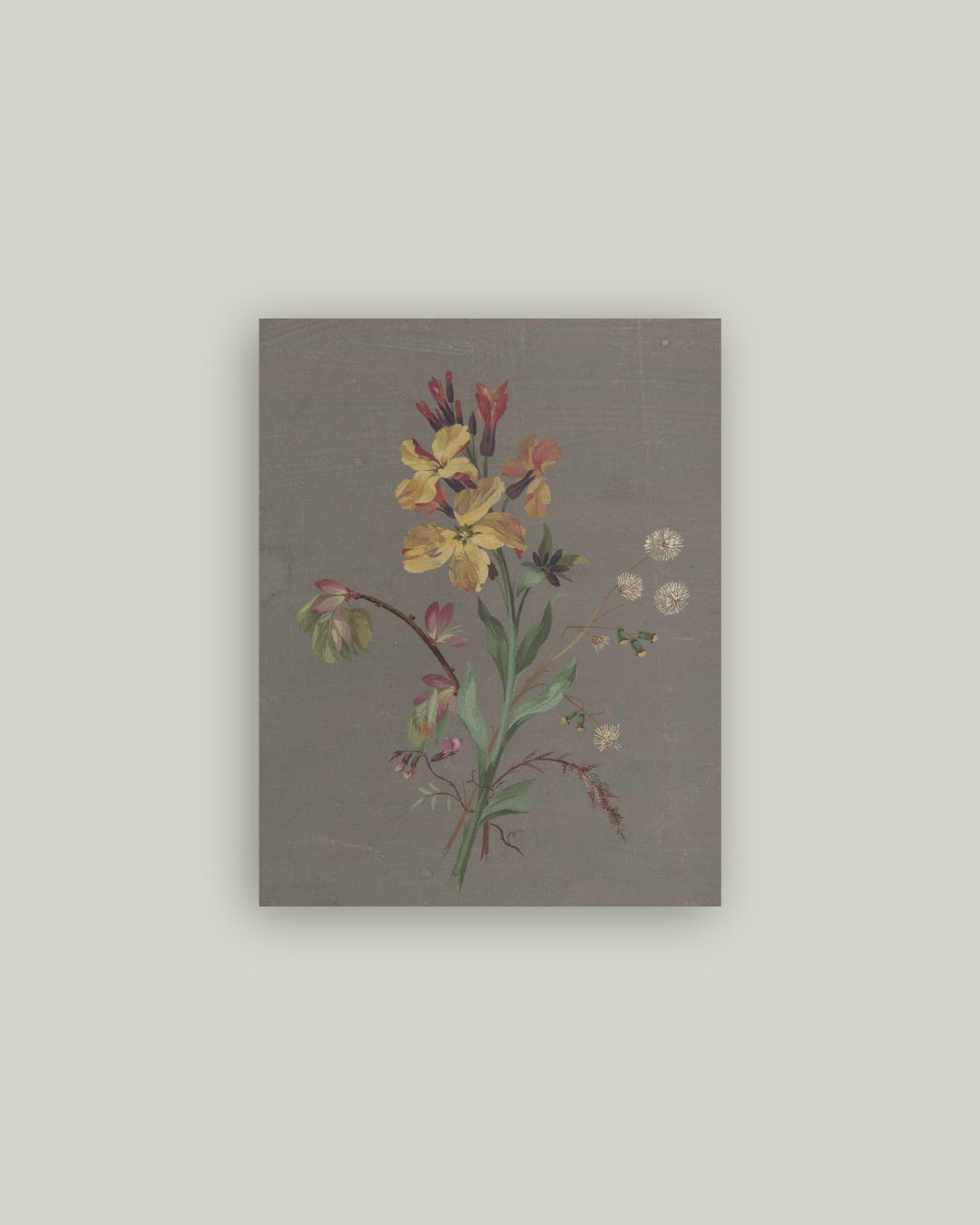 French Wildflower Artist Board