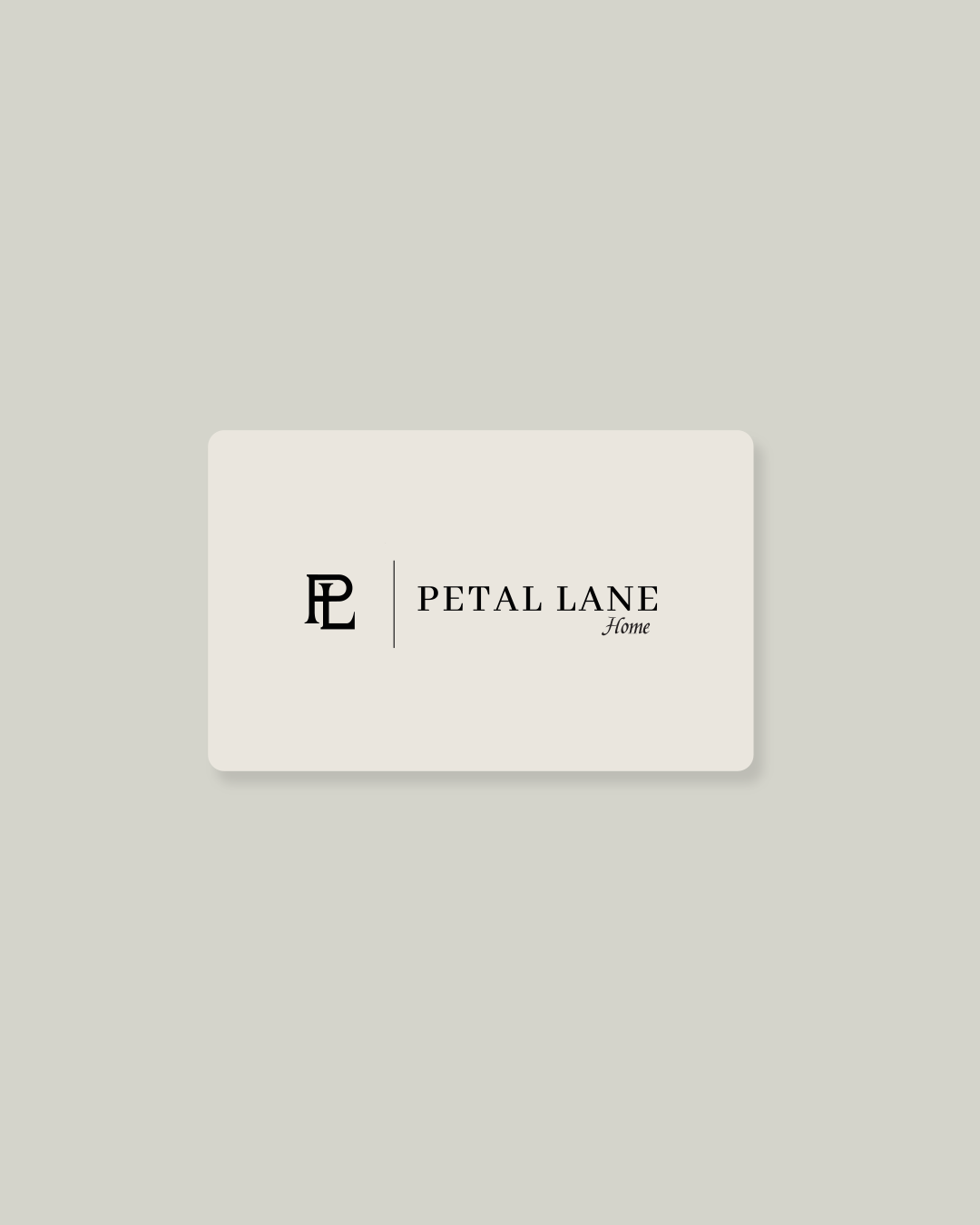 Petal Lane Gift Card