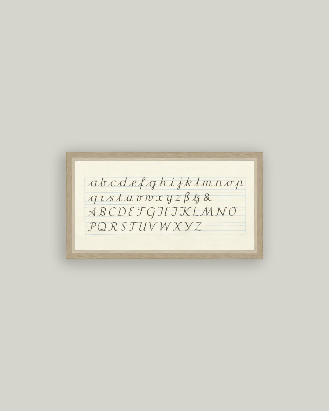 Handwritten Alphabet