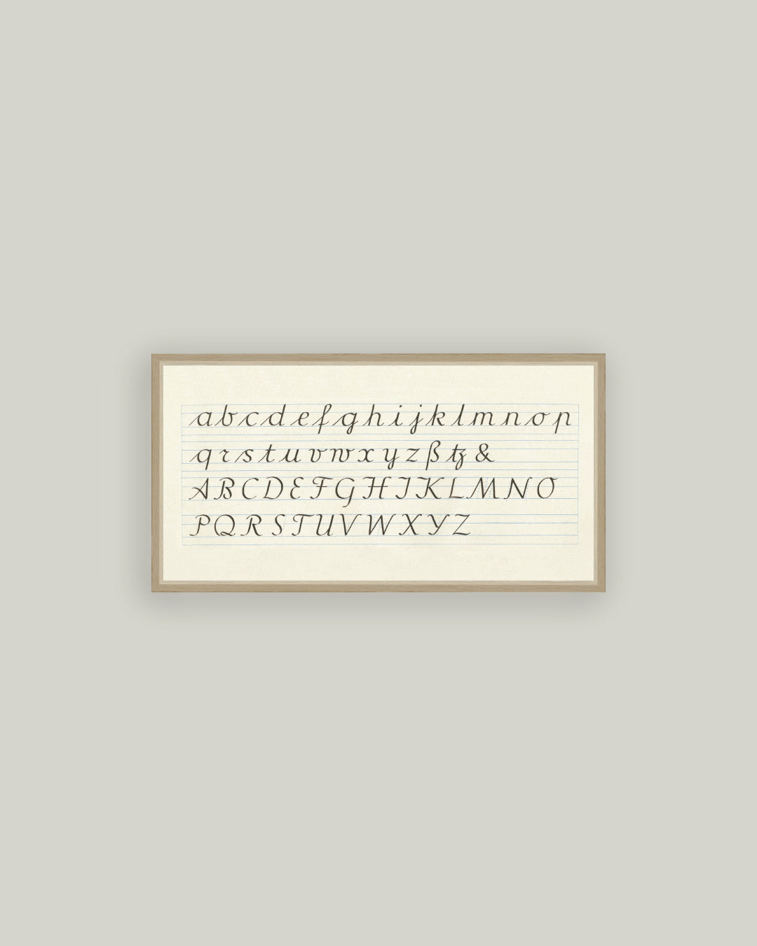Handwritten Alphabet