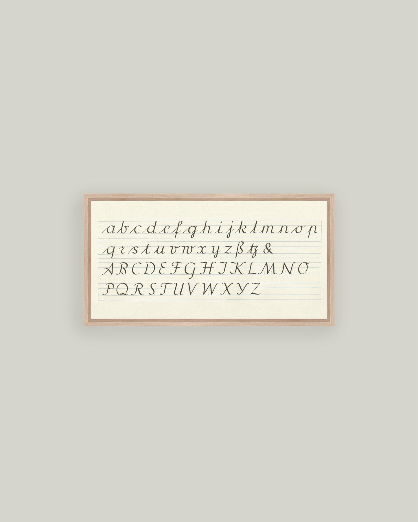 Handwritten Alphabet