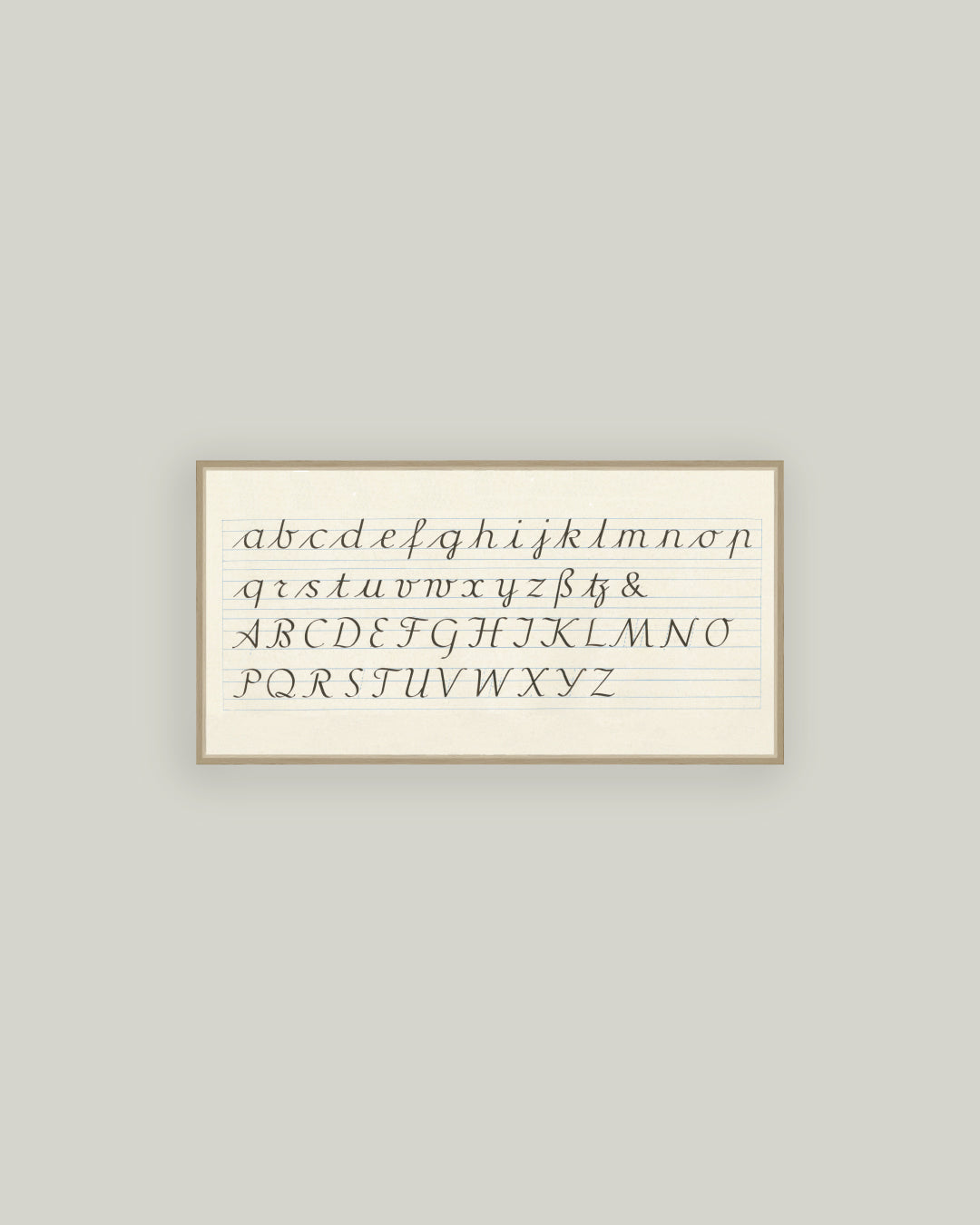 Handwritten Alphabet