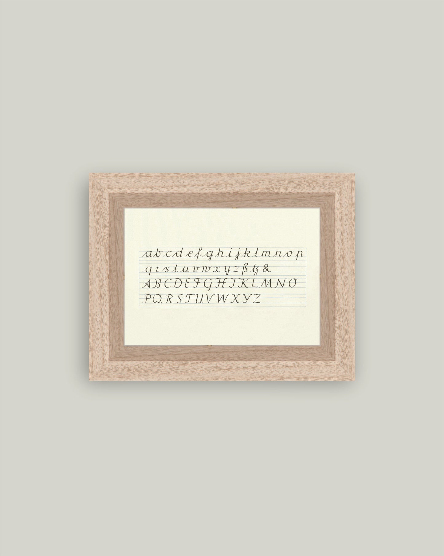 Handwritten Alphabet