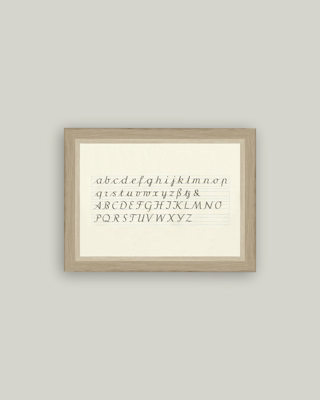 Handwritten Alphabet