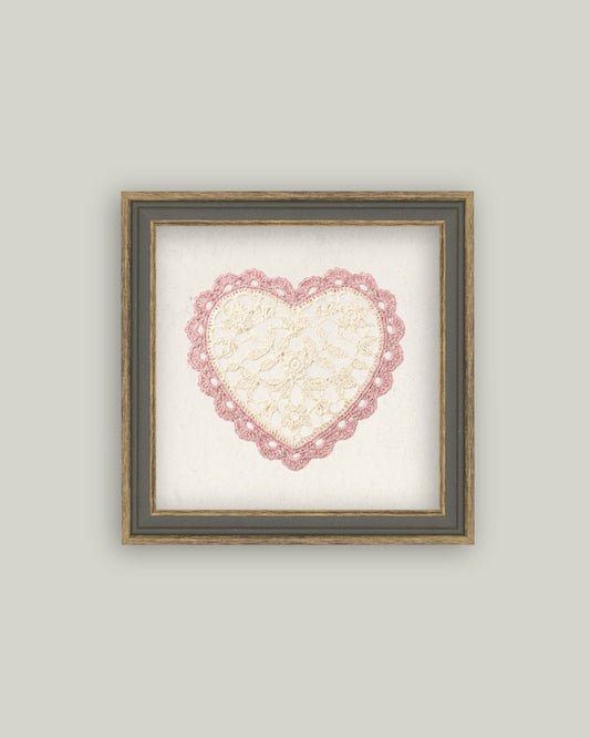 Heart Doily
