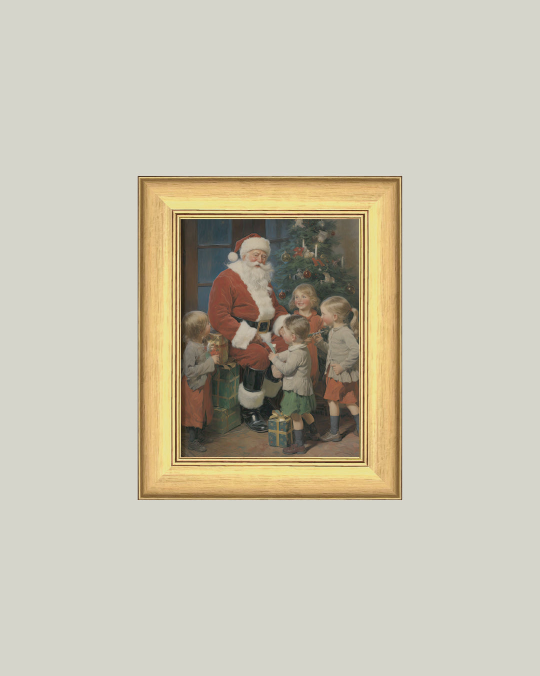 Kids Talking To Santa