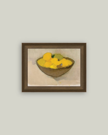 Lemons in a Bowl