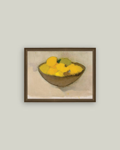 Lemons in a Bowl