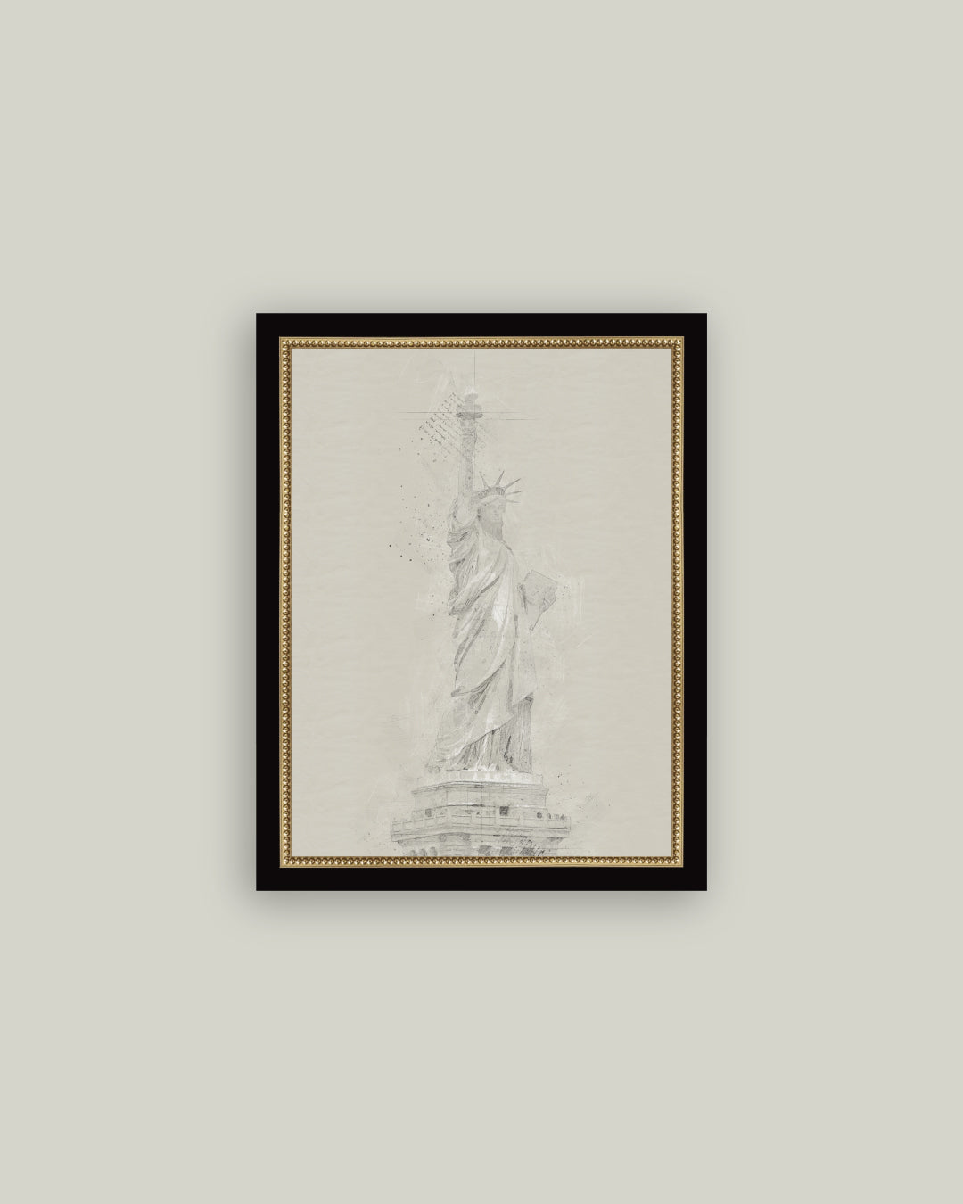 Statue of Liberty Pencil Sketch