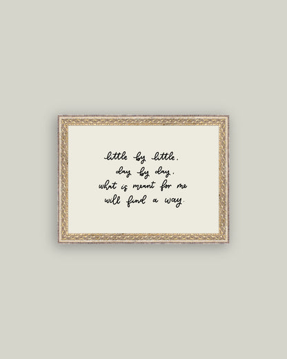 Little by Little