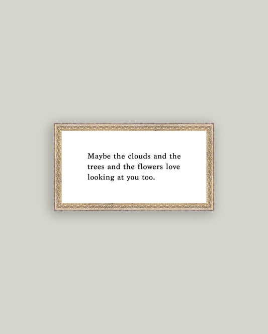 Maybe