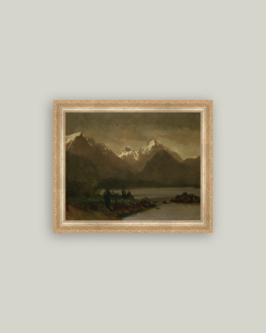Mountains and Lake