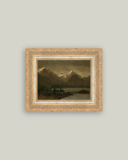 Mountains and Lake