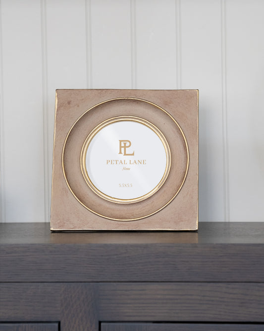 Medium Square Circle Photo Frame