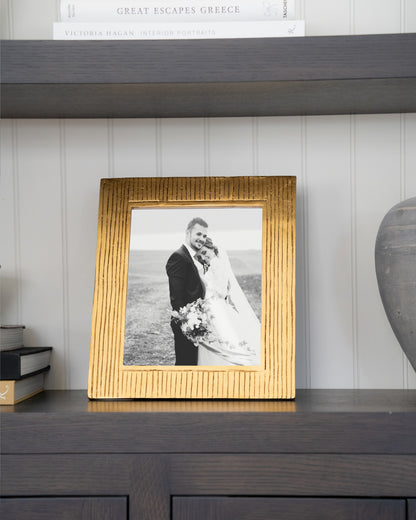 Medium Striped Photo Frame